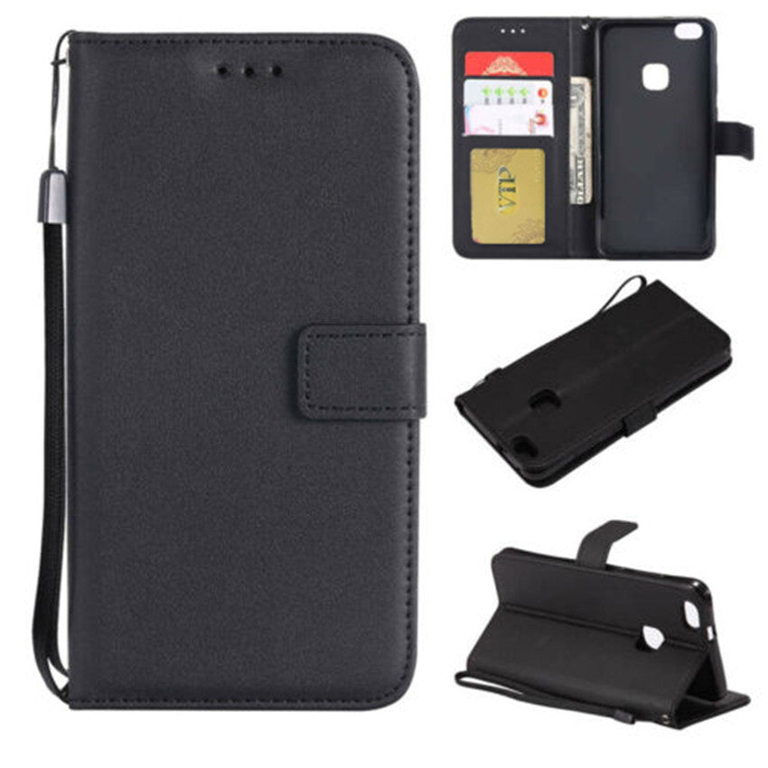 Leather Folio Wallet Case for Huawei P10 Lite Leather Folio Wallet Case for Huawei P10 Lite